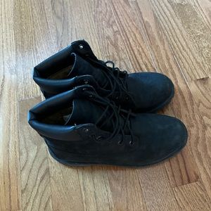 Timberland black boots